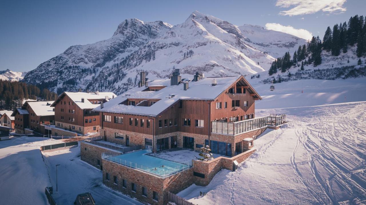 Alpenparks Hotel & Apartment Arlberg Warth Mit Pool Экстерьер фото
