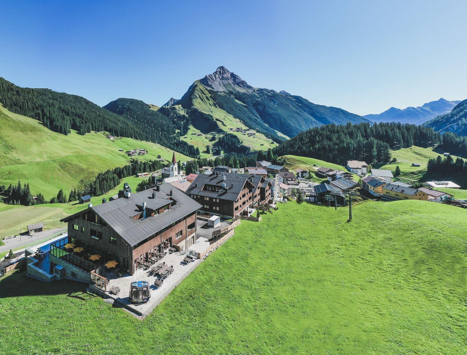 Alpenparks Hotel & Apartment Arlberg Warth Mit Pool Экстерьер фото
